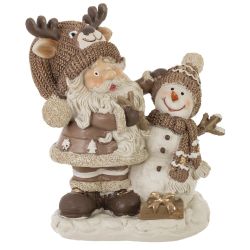 GAEM Фигурка декоративная "Дед Мороз", L11,5 W7 H12 см, 2в.