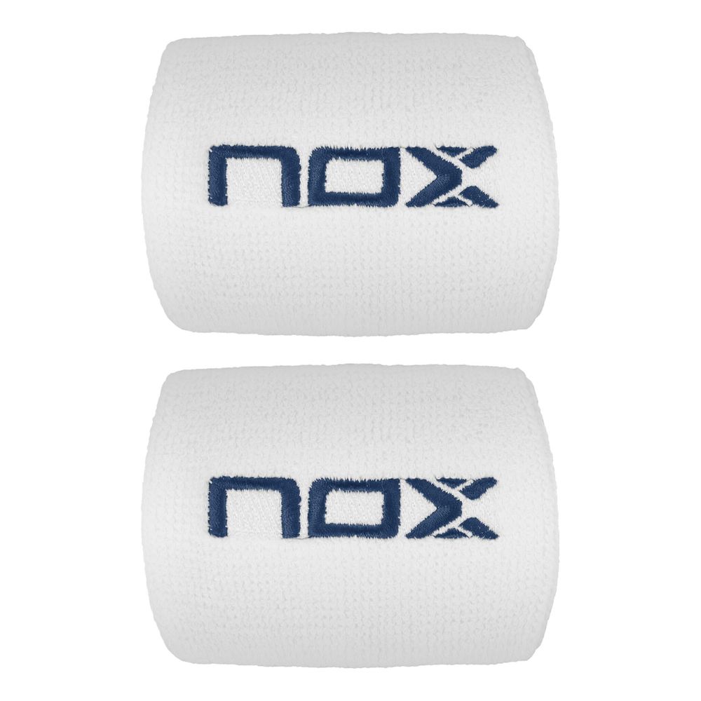 NOX Wristband 2 Pack - White, Blue