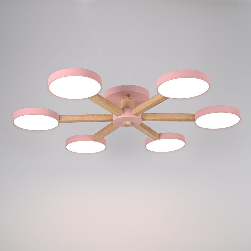 Потолочная Люстра Turna 6 Pink By Imperiumloft