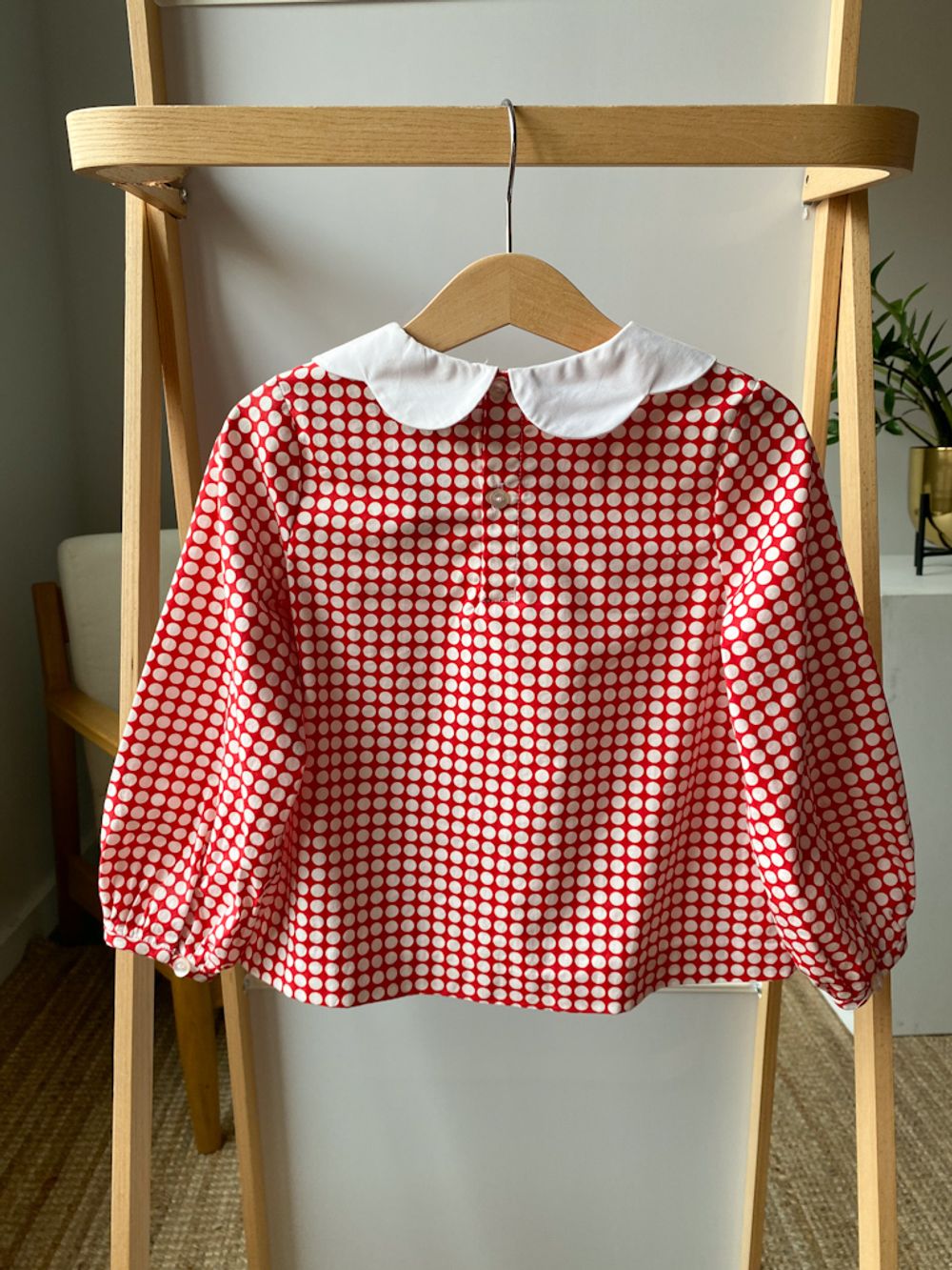 Хлопковая блузка Jacadi, 104