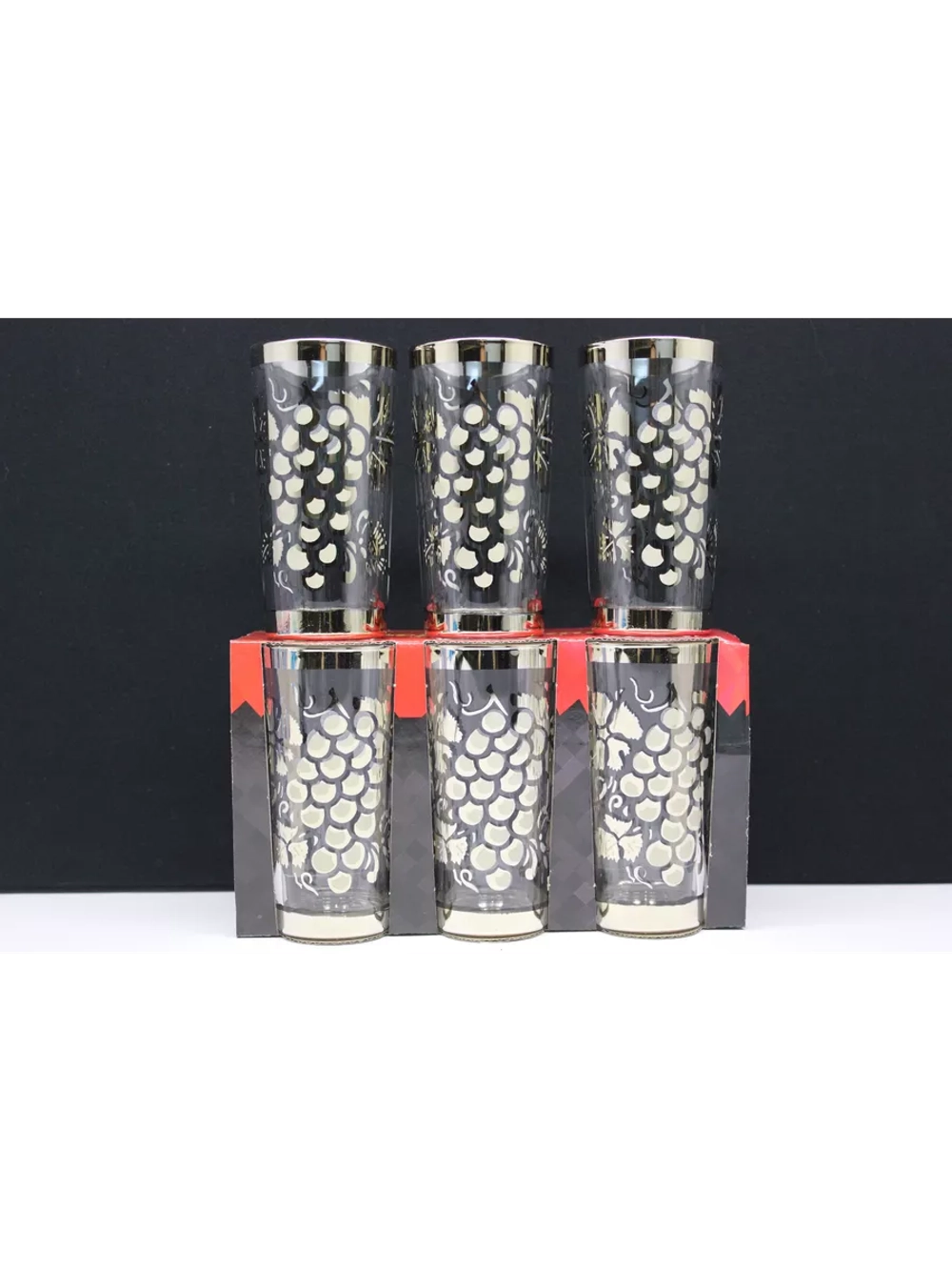 Стакан для напитков сока и воды высокие