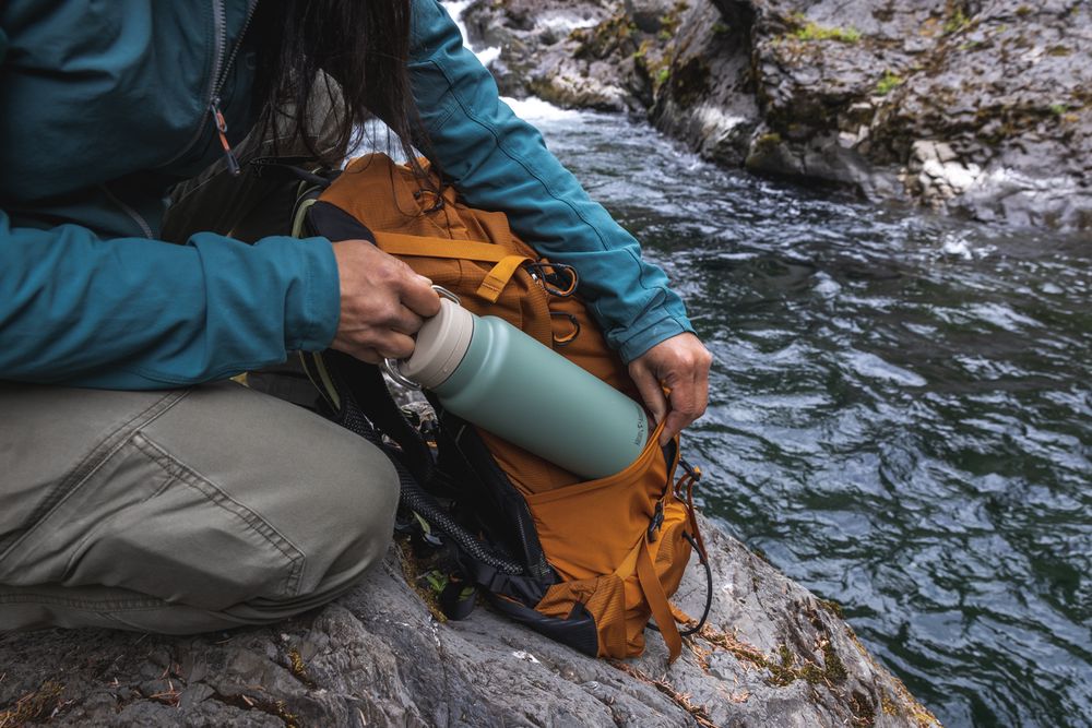 Термобутылка Klean Kanteen TKWide Twist Cap 32oz (946 мл) Sea Spray