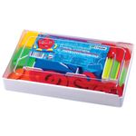 Касса цифр и счетных материалов СТАММ "Учись считать", 142 элемента, пенал, КС01