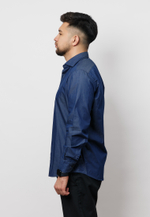 Рубашка мужская DENIM BLUE