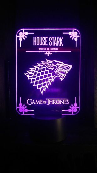 Лампа с 7 цветами свечения