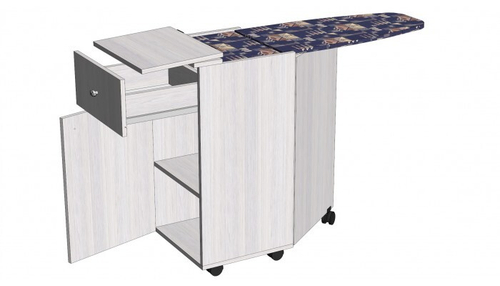 Стол гладильный малый Анкор светлый