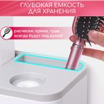 Органайзер для ванной с тремя стаканами