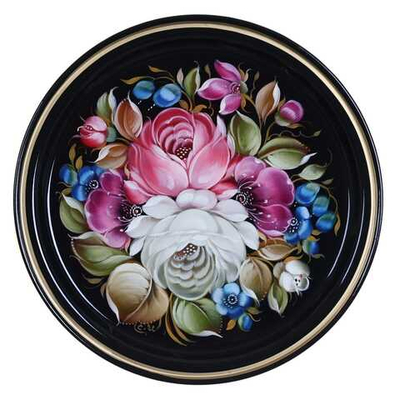 Zhostovo metal tray A5D180526402
