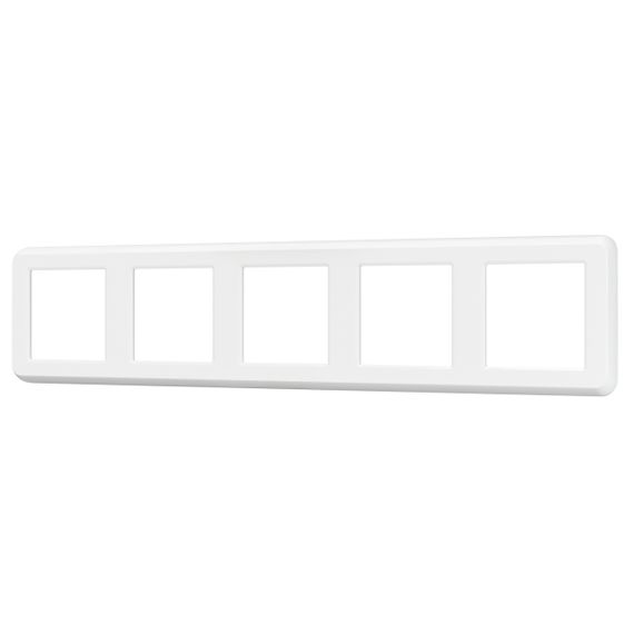 Рамка пластиковая FRM-VERSA-PL-5-WH Arlight 045190