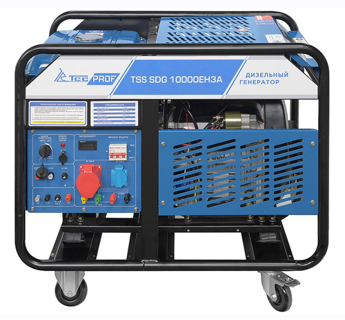 Дизельный генератор ТСС SDG 10000 EH3A ATS