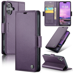 Чехол-книжка CaseMe Smooth iPhone 16