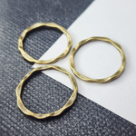 Кольцо коннектор, бижутерный сплав, р-р 22×1.5мм, штучно