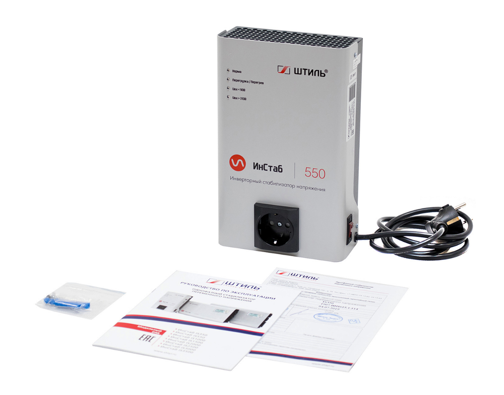 Стабилизатор напряжения ШТИЛЬ ИнСтаб IS- 550 (550 ВА / 400 Вт)