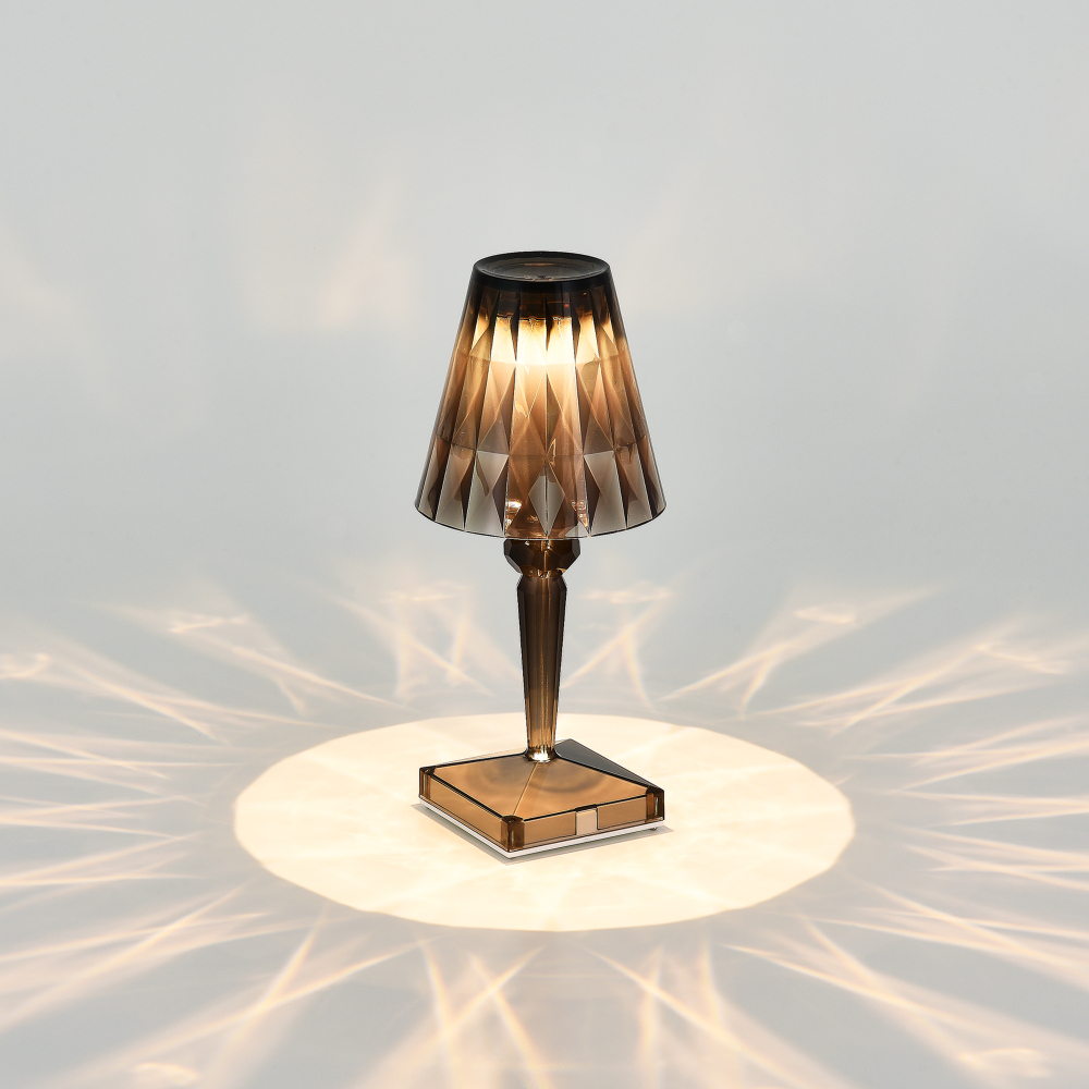 Светильник светодиодный, дымчатый / серый, SPARKLE, LED, 3