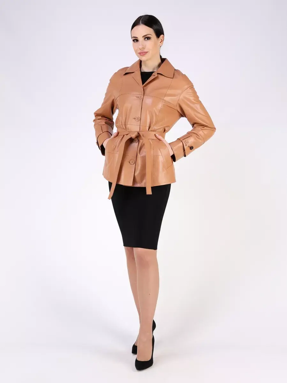 Кожаная куртка демисезонная Турция