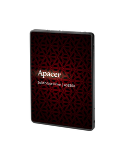 Apacer SSD PANTHER AS350X 128Gb SATA 2.5" 7mm, R560/W540 Mb/s, 3D NAND, IOPS 38K/75K, MTBF 1,5M, 75TBW, Retail, 3 years (AP128GAS350XR-1)