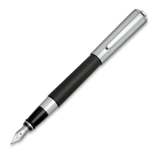 Перьевая ручка Aurora TU Metal Cap Black CT, перо - F, в подарочной коробке