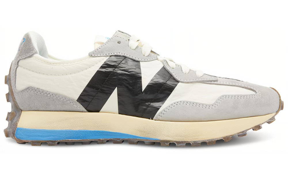 New Balance 327 White Grey Split
