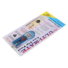 Инструмент для обработки наклейки Ulti-Mate Cue Tip Tool синий
