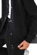 Джемпер для мальчика Бомбер-2 Виотекс ЧЁРНЫЙ