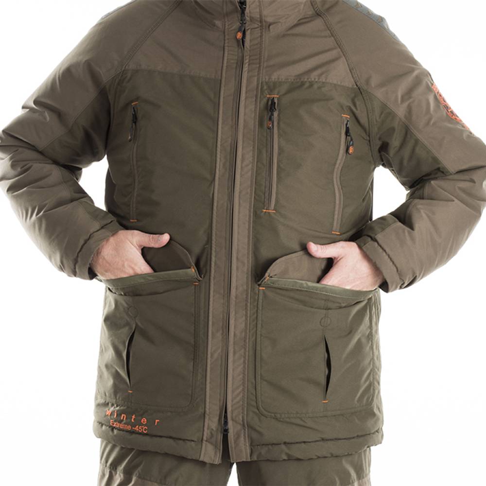 Костюм мужской зимний "Dikson" -45, canada, олива, ХСН