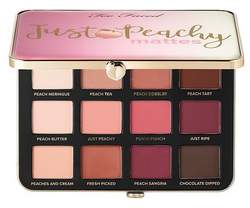 Too Faced Just Peachy Mattes Velvet Eyeshadow Palette палетка теней