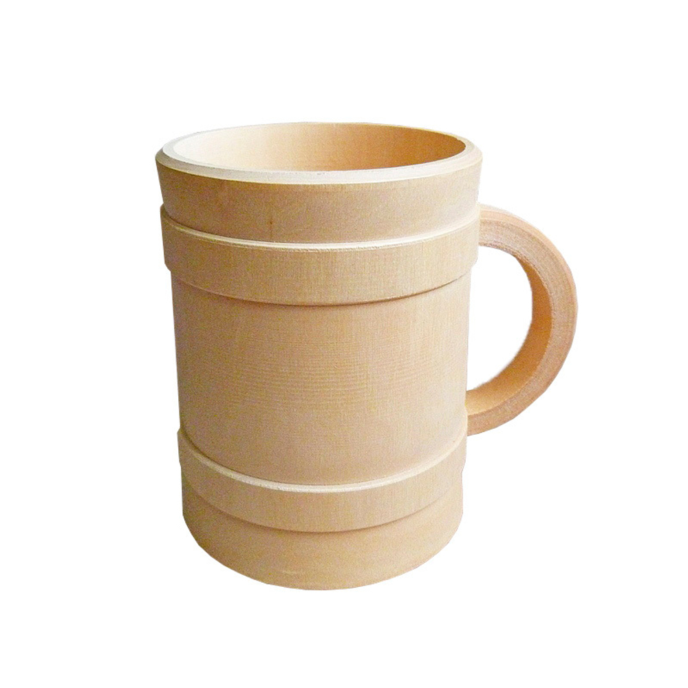 Кружка 120*d90мм, деревянная заготовка