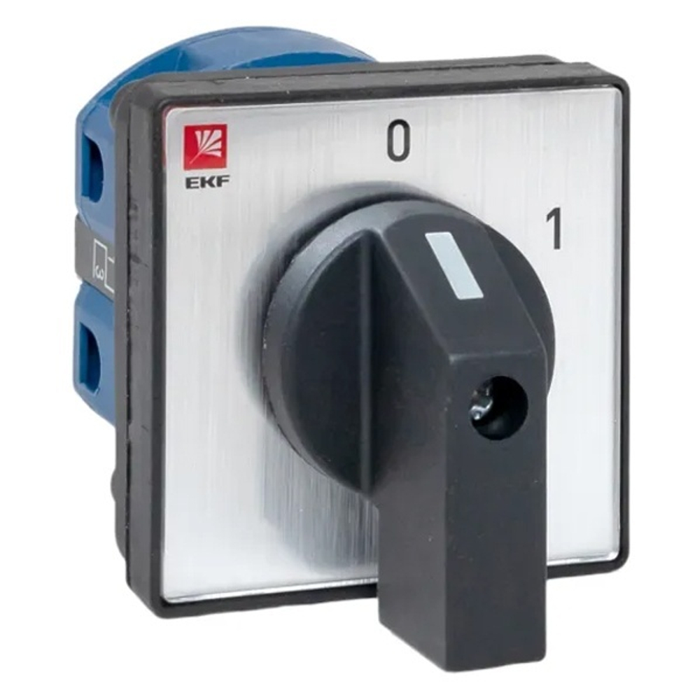Переключатель кулачковый ПК-1-11 25А 1P "0-1" IP20 EKF pk-1-11-25