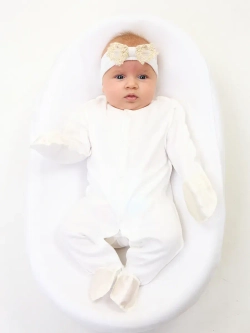 Конверт на выписку с платьем летний