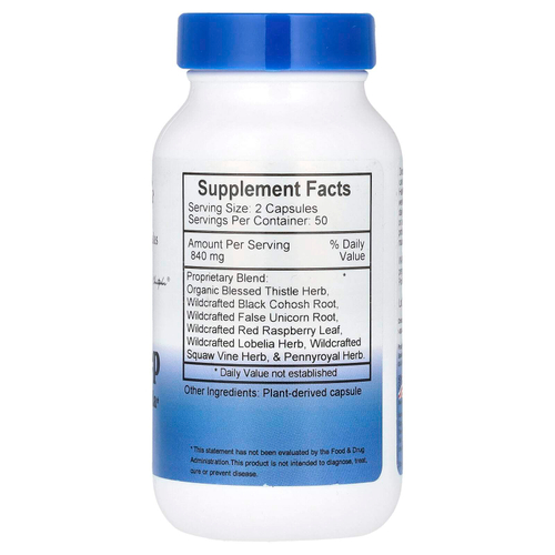 Christopher's Original Formulas, Birth-Prep, смесь для шестинедельной поддержки, 100 вегетарианских капсул