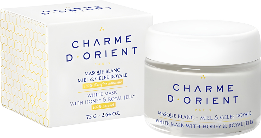 CHARME D'ORIENT Маска медовая «Белые кристаллы» White Mask With Honey & Royal Jelly (Шарм ди Ориент) 75 гр
