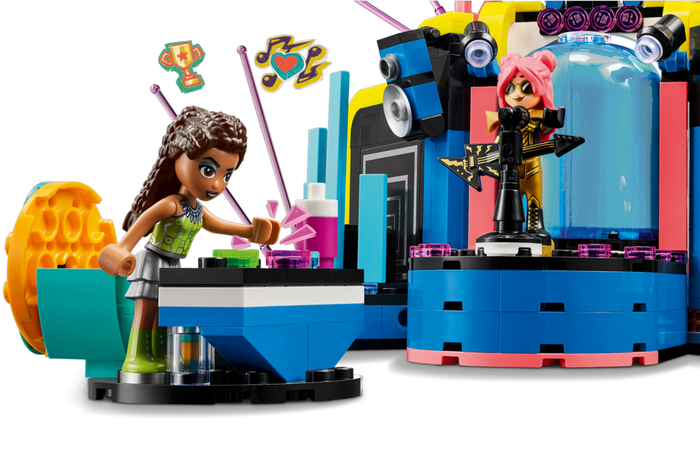 LEGO Friends 42616 «Музыкальное шоу талантов» — сцена, свет и звездные выступления