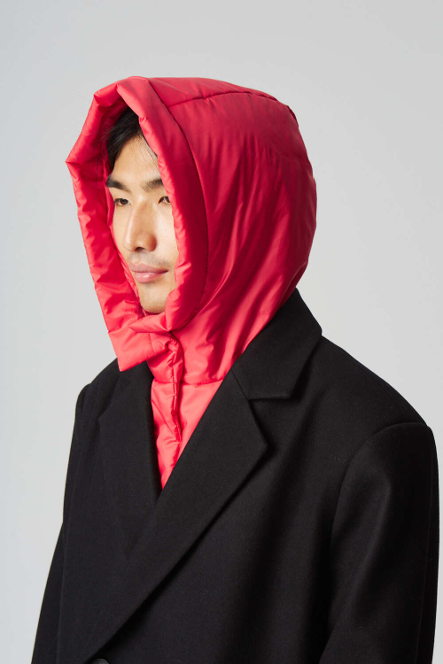 Митенки вязаные, винный