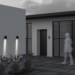 Уличный настенный светильник Outdoor O505WL-L3B3K