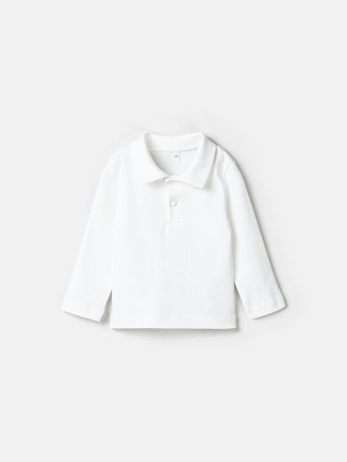 Рубашка с воротником поло 