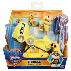 Фигурка Paw Patrol Movie - Строительная машина Бетономешалка Deluxe с щебнем 20130065
