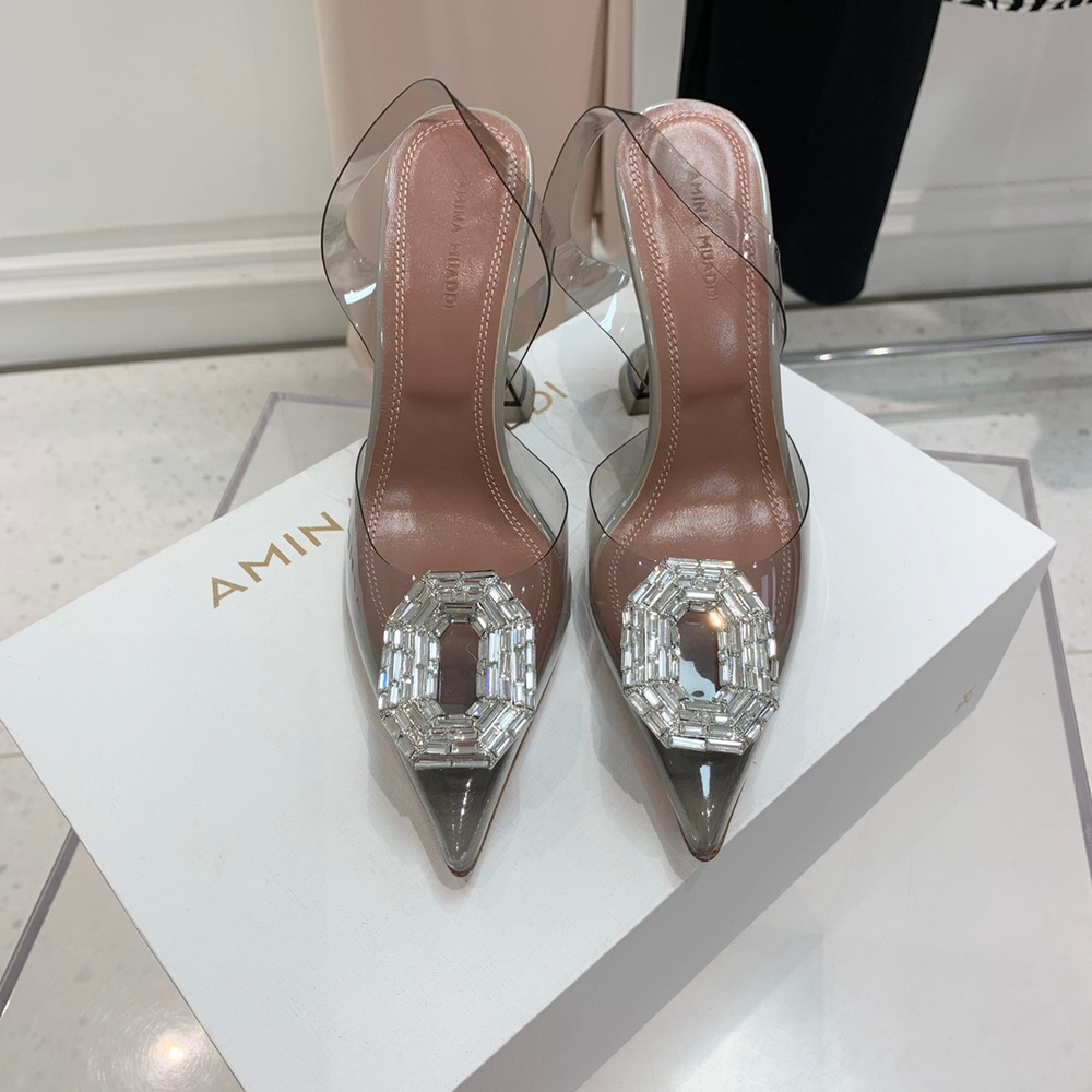 Amina Muaddi Pumps