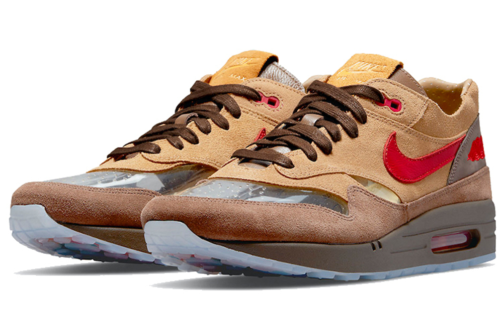 Кроссовки Clot X Nike Air Max 1 "Tea Leaf Brown" 2.0