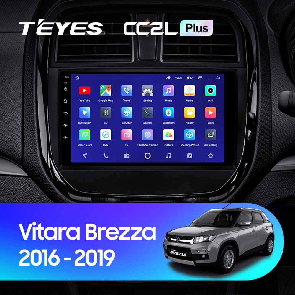 Teyes CC2L Plus 9" для Suzuki Vitara Brezza 2016-2019