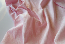 РОЗОВЫЙ - Хлопковый трикотаж с кружевом (1367 Маша)