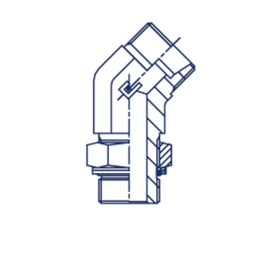 Штуцер FRG45 DS25 BSP 1 (корпус)