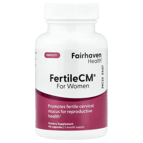 Fairhaven Health, Fertilecm®, для женщин, 90 капсул