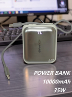 Повербанк (PowerBank) 10000mAh портативный с индикацией заряда PA-15