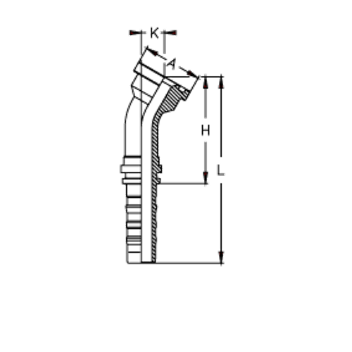 Фитинг DN 20 SFL 3/4 38.1 (30) CS