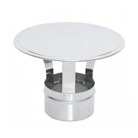 Зонт для вертикальной системы Rommer D80 мм (нержавейка)