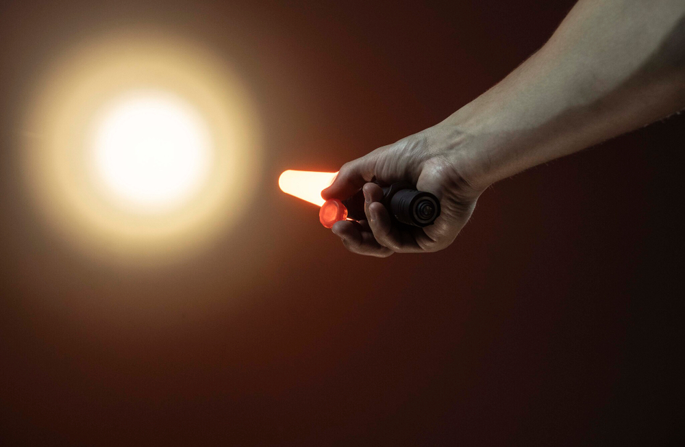 Сигнальный жезл Armytek ATW-01, ОРАНЖЕВЫЙ (Predator, Viking, Dobermann), 200 мм