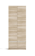 Шкаф Сплит 80 Сонома, Белый снег(последний экземпляр)