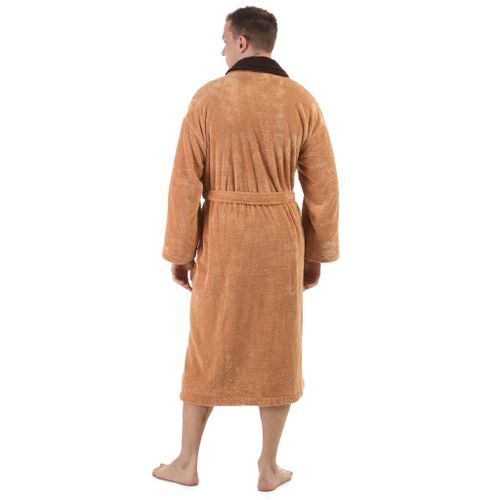 Мужской халат коричневый Nusa Men