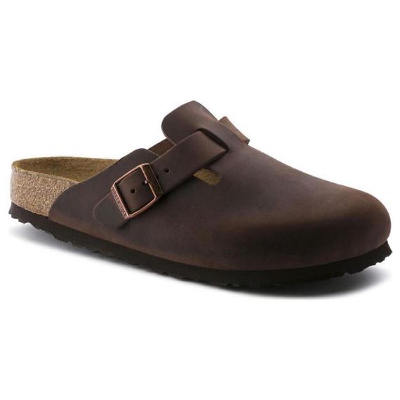Birkenstock Boston Soft Footbed Домашние тапочки Коричневый Унисекс
