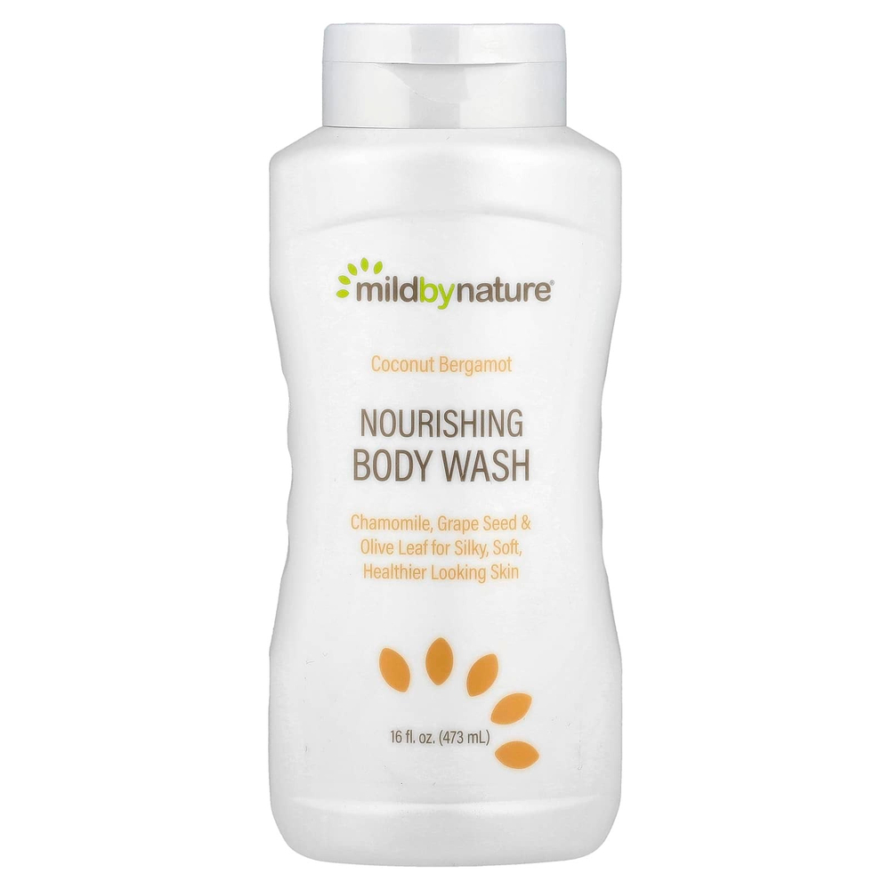 Mild By Nature, питательный гель для душа, кокос и бергамот, 473 мл (16 жидк. унций)